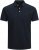 Jack & Jones PAULOS Short Sleeve Polo Dark Navy/PS - Polo- & piqueskjorter - Poloskjorte i store størrelser - 2XL-8XL