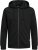 Jack & Jones Basic Sweat Zip Hood Black - Gensere og hettegensere - Store hettegensere - 2XL-14XL