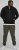 Jack & Jones Basic Sweat Zip Hood Black - Gensere og hettegensere - Store hettegensere - 2XL-14XL