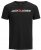 Jack & Jones JJECORP LOGO T-Shirt Black - T-skjorter - Store T-skjorter - 2XL-14XL
