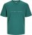Jack & Jones STAR T-Shirt Deep Teal - T-skjorter - Store T-skjorter - 2XL-14XL