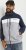 Jack & Jones RUSH White/Grey Blocking Bomber Jacket with Hood Navy Blazer - Jakker - Store jakker - 2XL-12XL