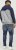 Jack & Jones RUSH White/Grey Blocking Bomber Jacket with Hood Navy Blazer - Jakker - Store jakker - 2XL-12XL