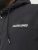Jack & Jones RUSH SOLID Bomber Jacket with Hood Black - Jakker - Store jakker - 2XL-12XL