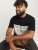 Jack & Jones LEGACY BLOCKING T-Shirt Black - T-skjorter - Store T-skjorter - 2XL-14XL