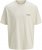 Jack & Jones Lington Crew Neck T-Shirt White - T-skjorter - Store T-skjorter - 2XL-14XL