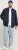 Jack & Jones RUSH Bomber Jacket Navy Blazer - Jakker - Store jakker - 2XL-12XL