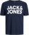 Jack & Jones CORP Logo T-Shirt Navy Blazer - T-skjorter - Store T-skjorter - 2XL-14XL