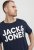 Jack & Jones CORP Logo T-Shirt Navy Blazer - T-skjorter - Store T-skjorter - 2XL-14XL