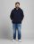Jack & Jones JORBRINK Hoodie Navy - Gensere og hettegensere - Store hettegensere - 2XL-14XL