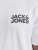Jack & Jones CORP Logo T-Shirt White w Small Black Print - T-skjorter - Store T-skjorter - 2XL-14XL
