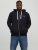 Jack & Jones JJSTAMP ZIP Hoodie Black - Gensere og hettegensere - Store hettegensere - 2XL-14XL