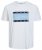 Jack & Jones JORJOSHUA T-shirt Bright White - T-skjorter - Store T-skjorter - 2XL-14XL
