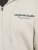 Jack & Jones ESTERBRO Zip Hoodie Light Grey - Gensere og hettegensere - Store hettegensere - 2XL-14XL