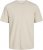 Jack & Jones ORGANIC T-Shirt Grey/Melange - T-skjorter - Store T-skjorter - 2XL-14XL