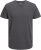 Jack & Jones ORGANIC T-Shirt Dark Grey Melange - T-skjorter - Store T-skjorter - 2XL-14XL