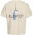 Jack & Jones Boston Photo Crew Neck T-Shirt Antique White - T-skjorter - Store T-skjorter - 2XL-14XL