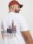 Jack & Jones Boston Photo Crew Neck T-Shirt Bright White - T-skjorter - Store T-skjorter - 2XL-14XL