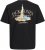 Jack & Jones Boston Photo Crew Neck T-Shirt Black - T-skjorter - Store T-skjorter - 2XL-14XL