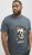 Jack & Jones Anatomy Skull Crew Neck T-Shirt Grey - T-skjorter - Store T-skjorter - 2XL-14XL
