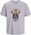 Jack & Jones Anatomy Skull Crew Neck T-Shirt Violet - T-skjorter - Store T-skjorter - 2XL-14XL