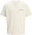 Jack & Jones Snake Crew Neck T-Shirt Antique White - T-skjorter - Store T-skjorter - 2XL-14XL