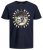 Jack & Jones JJEUSTACE T-Shirt Navy - T-skjorter - Store T-skjorter - 2XL-14XL