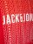 Jack & Jones JJCYBER T-Shirt Red - T-skjorter - Store T-skjorter - 2XL-14XL