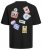 Jack & Jones JORDECAL T-Shirt with Back Print Black - T-skjorter - Store T-skjorter - 2XL-14XL