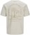  Jack & Jones Summer Vibes Crew Neck T-Shirt Moonbeam - T-skjorter - Store T-skjorter - 2XL-14XL