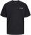Jack & Jones Charge Crew Neck Printed T-Shirt Black - T-skjorter - Store T-skjorter - 2XL-14XL