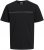 Jack & Jones FUSION Full Branding T-Shirt Black - T-skjorter - Store T-skjorter - 2XL-14XL