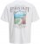 Jack & Jones Parallel Crew Neck T-Shirt Bright White - T-skjorter - Store T-skjorter - 2XL-14XL