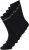 Jack & Jones BASIC LOGO Tennis Socks 5-Pack Black - Undertøy & Badetøy - Undertøy store størrelser 