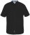 D555 James Short Sleeve Oxford Shirt Black - Skjorter - Store skjorter - 2XL-8XL