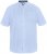 D555 James Short Sleeve Oxford Shirt Sky Blue - Skjorter - Store skjorter - 2XL-8XL