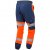 Leo Hawkridge Ecoviz High Performance 4X Stretch Trouser Hi-Vis Orange/Navy Print - Arbeidsklær - Arbeidsklær i store størrelser