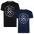 Kam Jeans 5331 Twin pack California Tee - T-skjorter - Store T-skjorter - 2XL-14XL