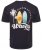 Kam Jeans 5709 Summer Adventure Print Tee Indigo - T-skjorter - Store T-skjorter - 2XL-14XL