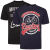 Kam Jeans 5712 Twin Pack Motorcycle/Cycle Print Tee Black and Navy - T-skjorter - Store T-skjorter - 2XL-14XL