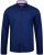 Kam Jeans 6160 Long Sleeve Dobby Print Shirt Twilight Blue - Skjorter - Store skjorter - 2XL-8XL