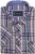 Kam Jeans 6313 Casual Check Short Sleeve Shirt Grey - Skjorter - Store skjorter - 2XL-8XL