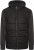 Kam Jeans KV135 Quilted Zip Thru Hoody with Padded Body & Jersey Sleeves Black TALL SIZES - HERREKLÆR MT-6XLT - Klær for høye menn