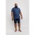 D555 Davian Hawaii Shirt Navy - Skjorter - Store skjorter - 2XL-8XL