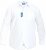 D555 Aiden Easy Iron-Skjorte Hvit - Skjorter - Store skjorter - 2XL-8XL