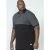 D555 Stefhen Polo Black - Polo- & piqueskjorter - Poloskjorte i store størrelser - 2XL-8XL