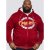D555 Rylan Hoodie Red - Gensere og hettegensere - Store hettegensere - 2XL-14XL