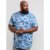 D555 Seymour T-shirt Blue - T-skjorter - Store T-skjorter - 2XL-14XL