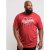 D555 Shelton T-shirt Red - T-skjorter - Store T-skjorter - 2XL-14XL