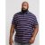D555 Holmes Polo Navy - Polo- & piqueskjorter - Poloskjorte i store størrelser - 2XL-8XL